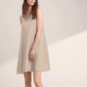 Aritzia Wilfred Trompette Vegan Suede Dress